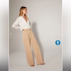 Favorite Daughter Favorite Pant in Beige